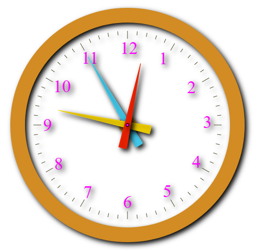 Analog Clock as Stopwatch with start stop and reset functions in html canvas